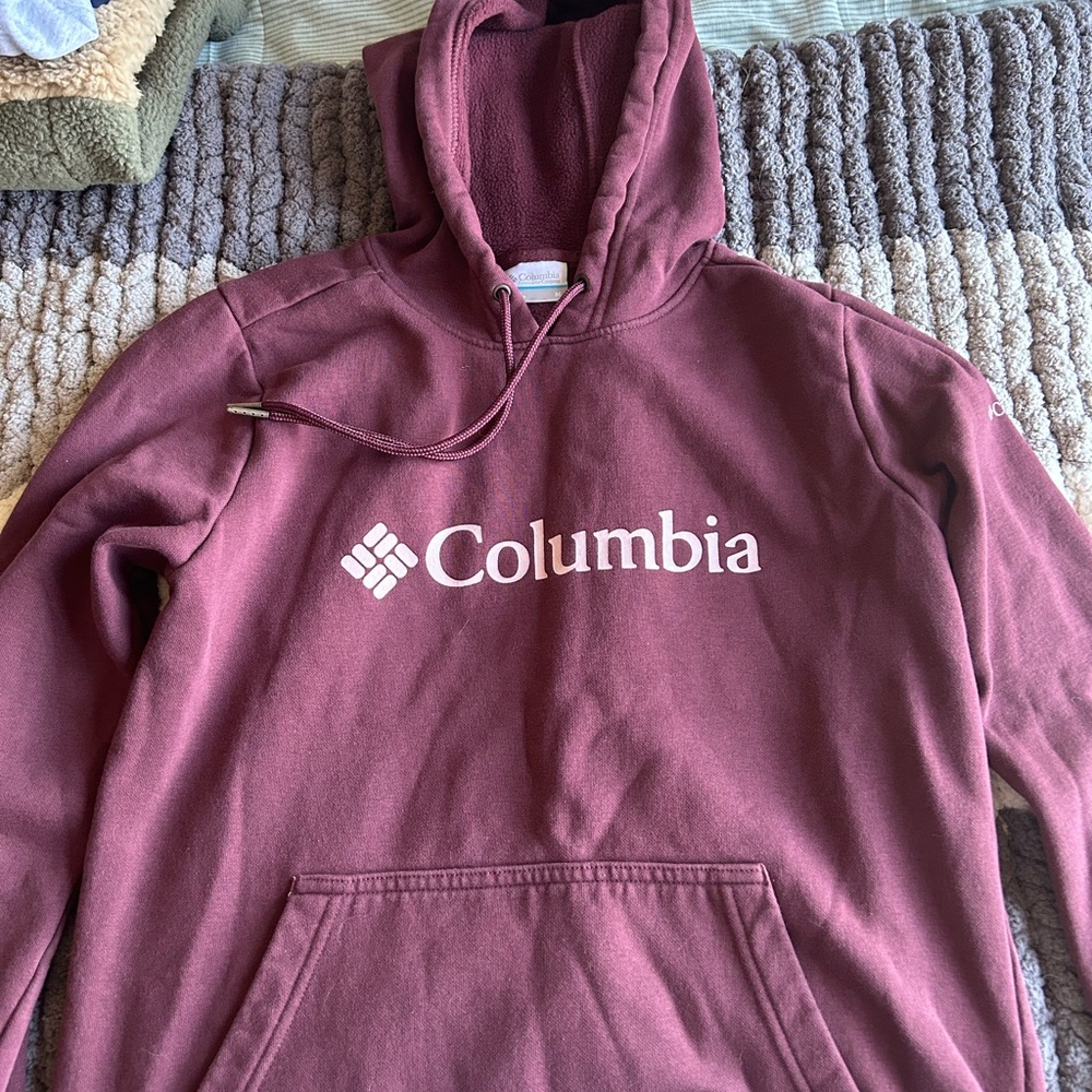 Columbia Burgundy Hoodie
